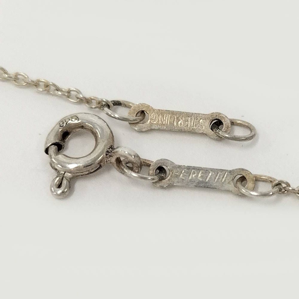 Tiffany & Co Necklace Elsa Peretti Motif Silver — view 6