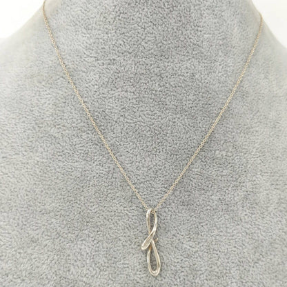 Tiffany & Co Necklace Elsa Peretti Motif Silver — view 8