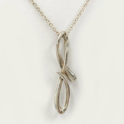 Tiffany & Co Necklace Elsa Peretti Motif Silver — view 2