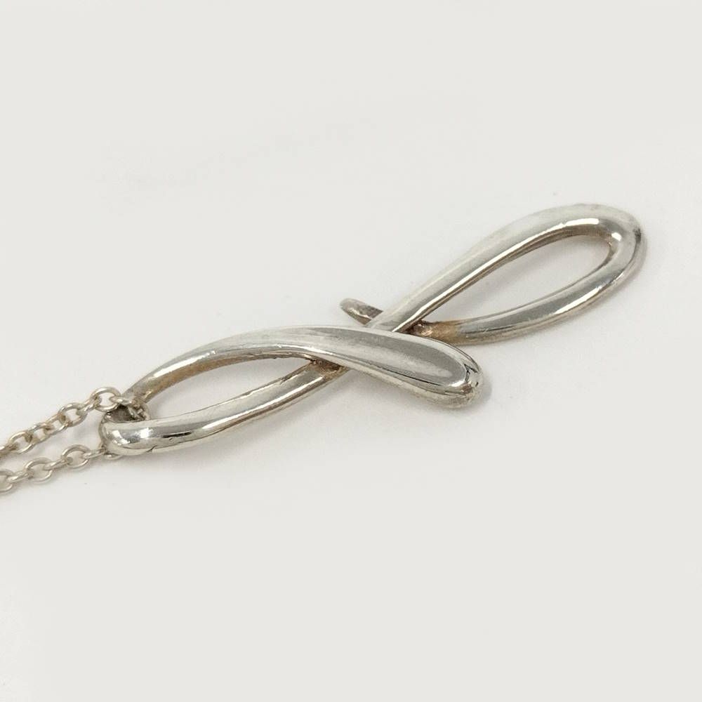 Tiffany & Co Necklace Elsa Peretti Motif Silver — view 3