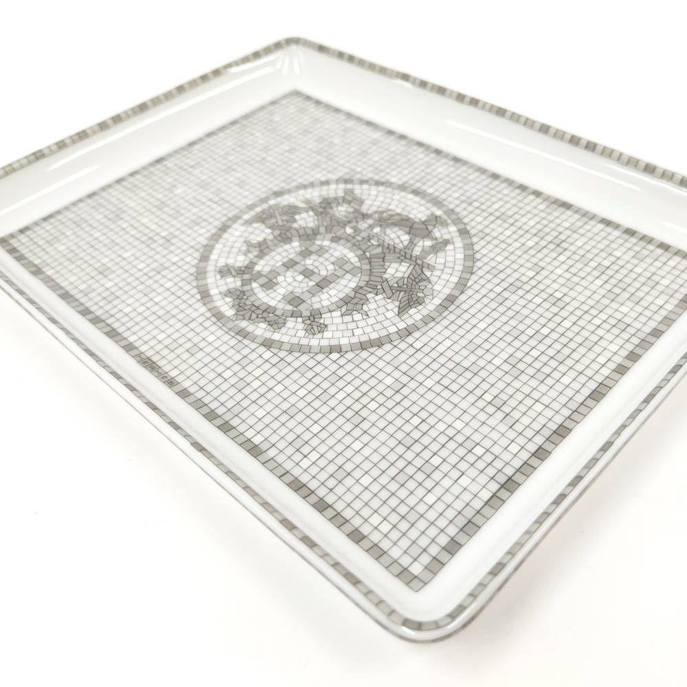 Hermes Mosaic Vin Quatre Plate Tableware — view 3