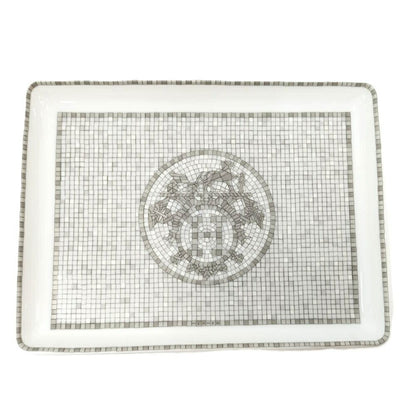 Hermes Mosaic Vin Quatre Plate Tableware