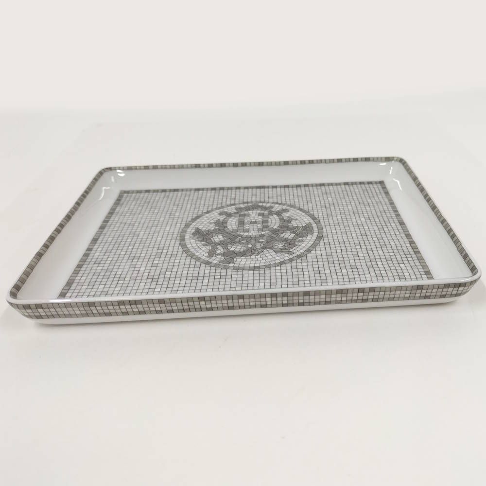 Hermes Mosaic Vin Quatre Plate Tableware — view 7