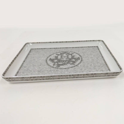 Hermes Mosaic Vin Quatre Plate Tableware — view 7