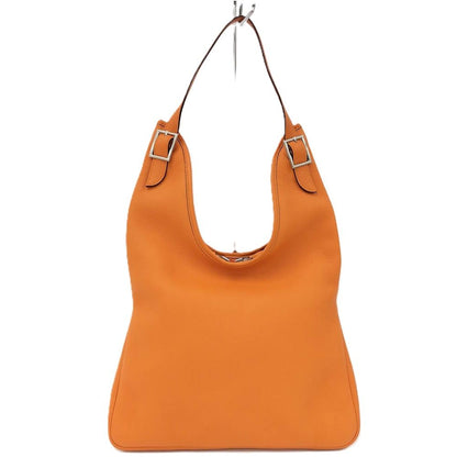 Hermes Masai PM Shoulder Bag Leather Orange