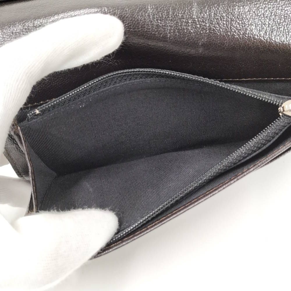 Chanel Bicolor Gold Black Bifold Wallet — view 9