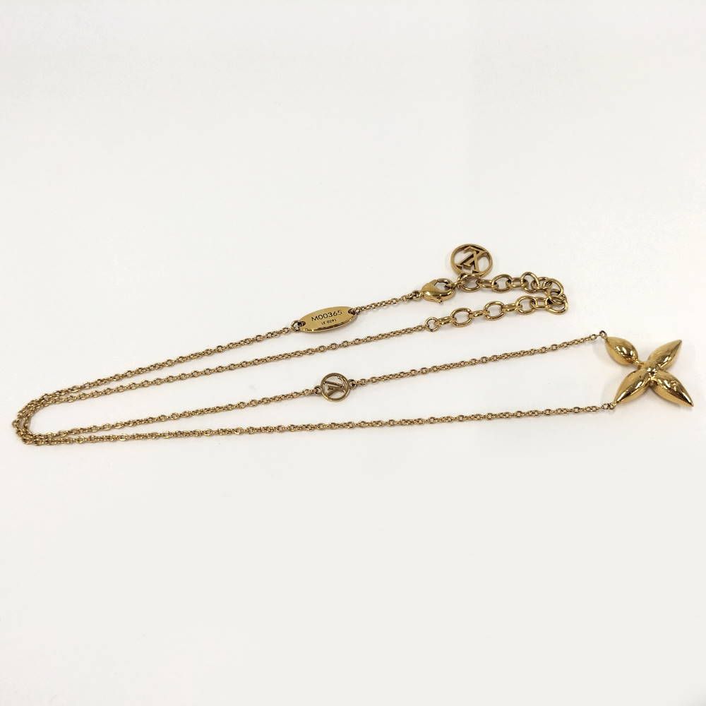 Louis Vuitton Necklace Collier Plated Gold — view 3