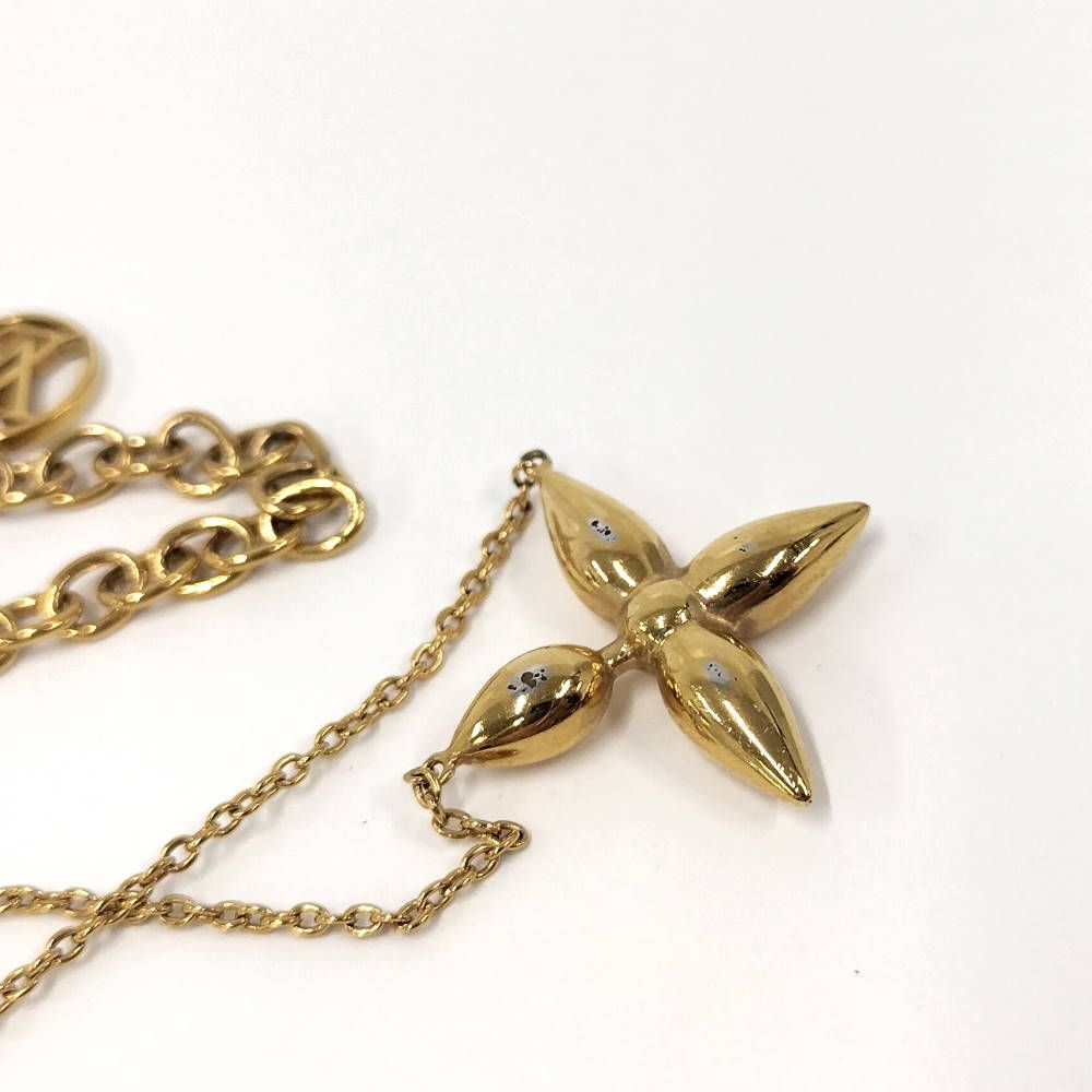 Louis Vuitton Necklace Collier Plated Gold — view 4