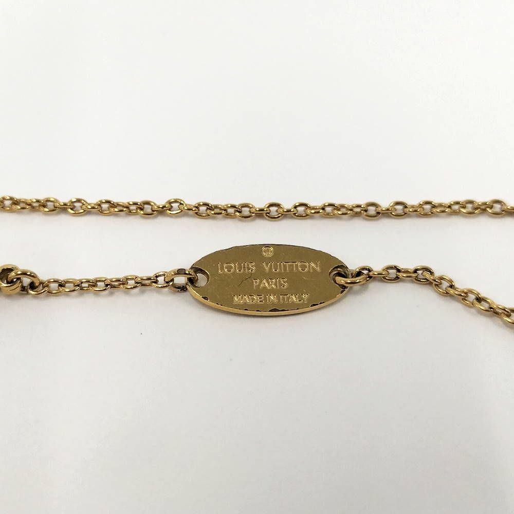 Louis Vuitton Necklace Collier Plated Gold — view 6