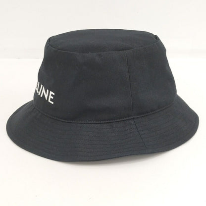 Celine Bucket Hat Black Cotton — view 2