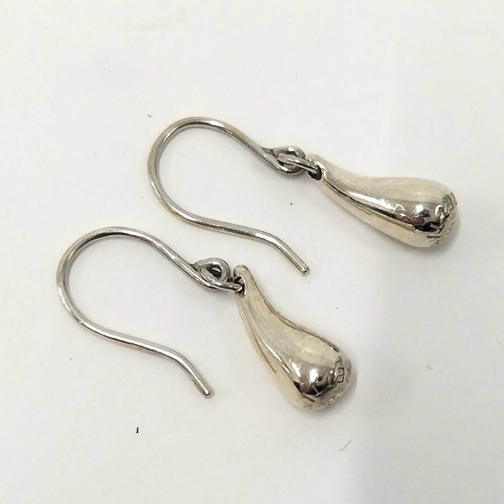 Tiffany & Co Teardrop Earrings Silver — view 6