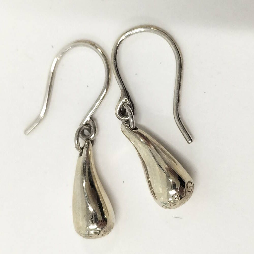 Tiffany & Co Teardrop Earrings Silver — view 2