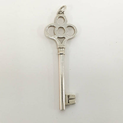 Tiffany & Co Necklace Top Crown Key Silver — view 2