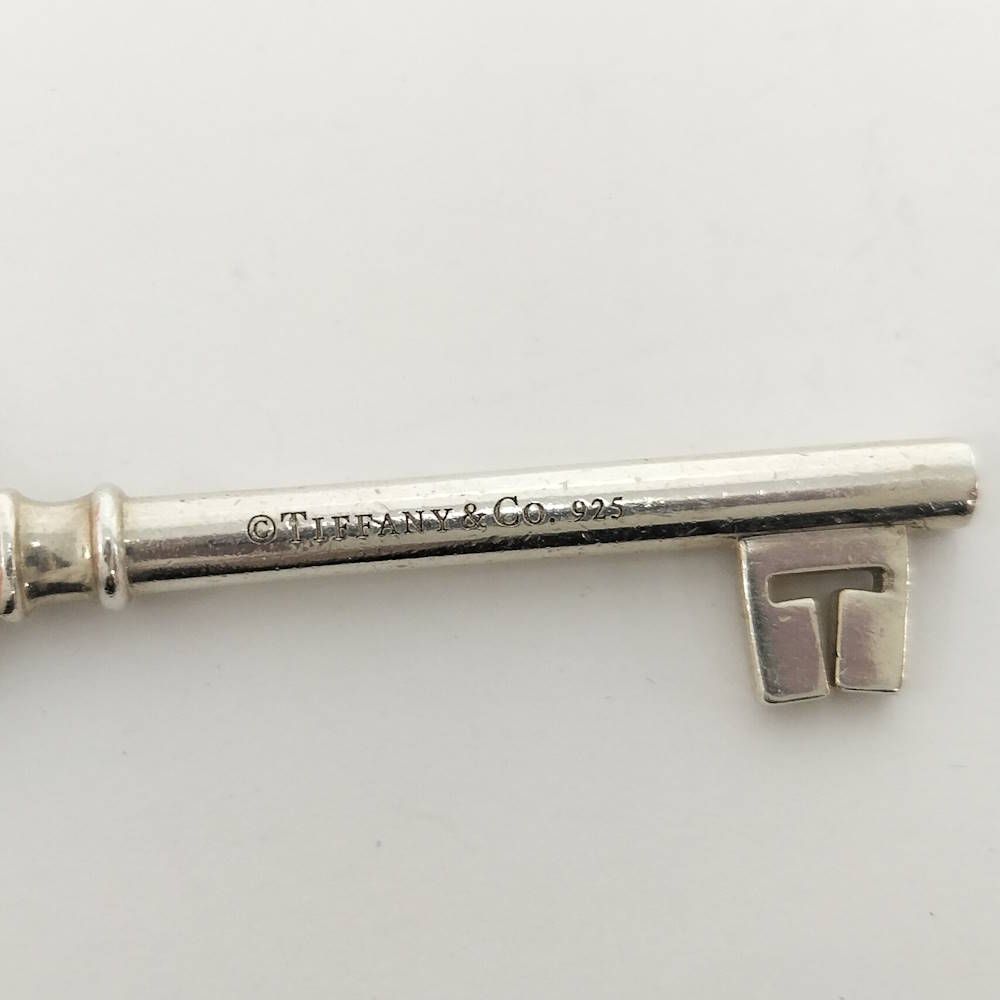 Tiffany & Co Necklace Top Crown Key Silver — view 8
