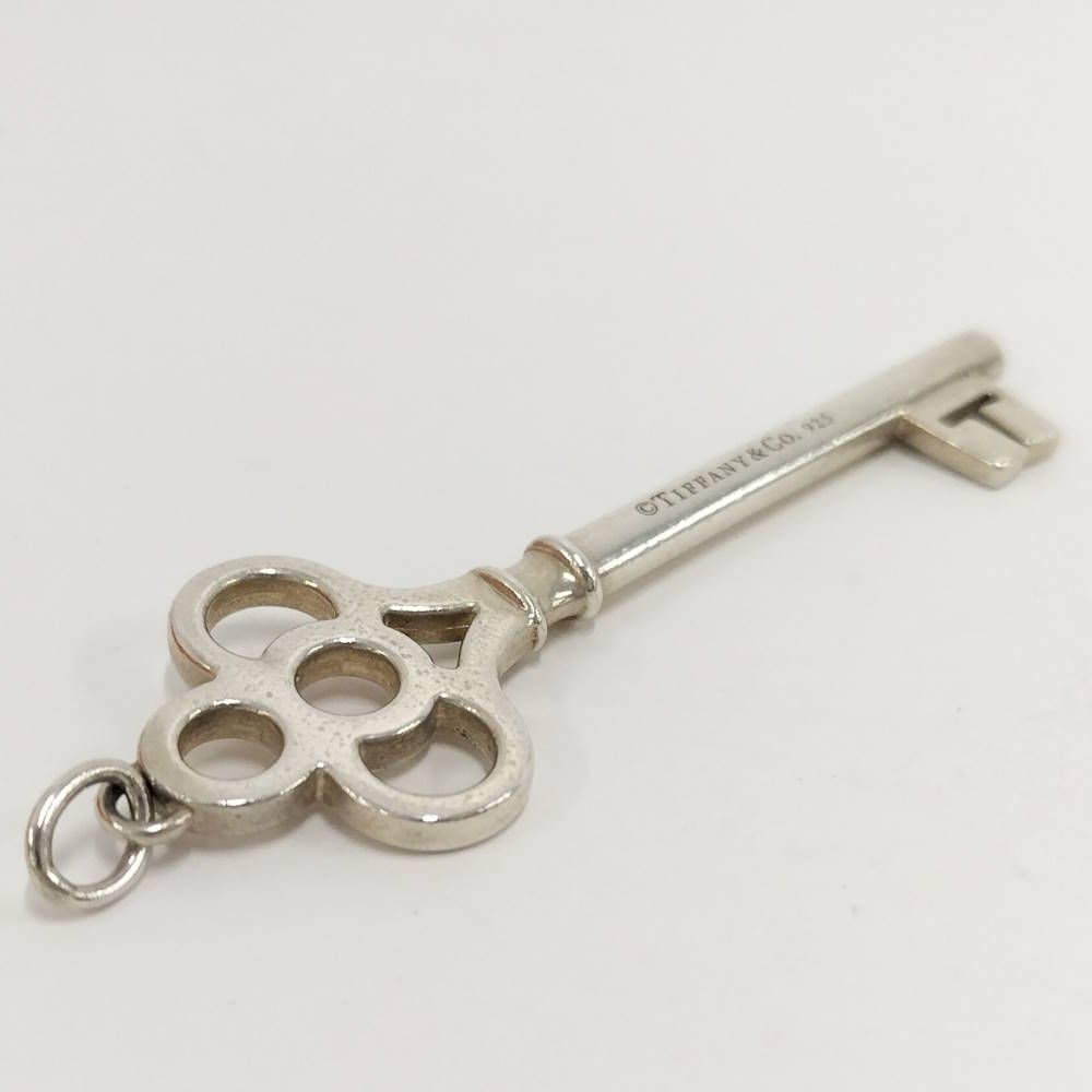 Tiffany & Co Necklace Top Crown Key Silver — view 3