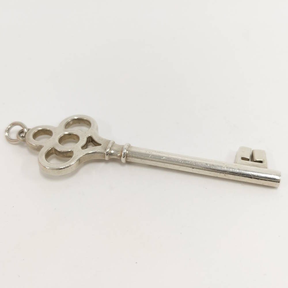 Tiffany & Co Necklace Top Crown Key Silver — view 7