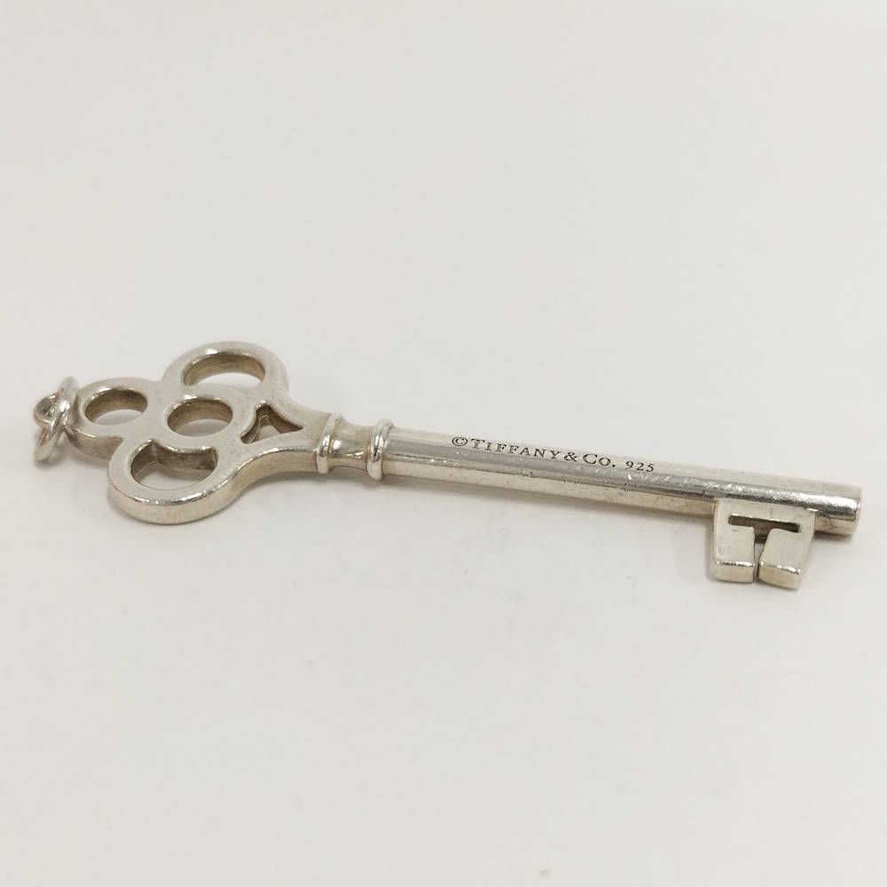 Tiffany & Co Necklace Top Crown Key Silver — view 4