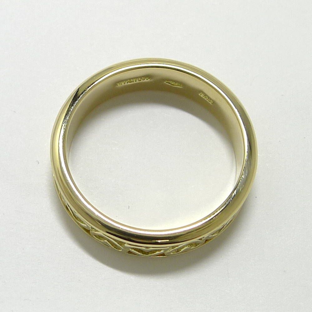Tiffany & Co Out Heart Ring 18k Yellow Gold — view 3