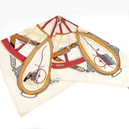 Hermes Carre 90 Scarf Silk Wheels to Freedom — view 2