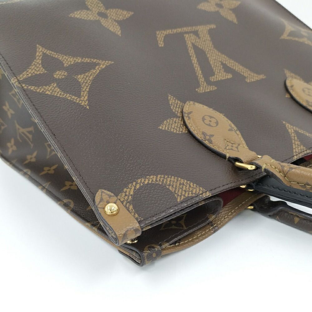 Louis Vuitton On The Go MM Bag Monogram Reverse — view 8
