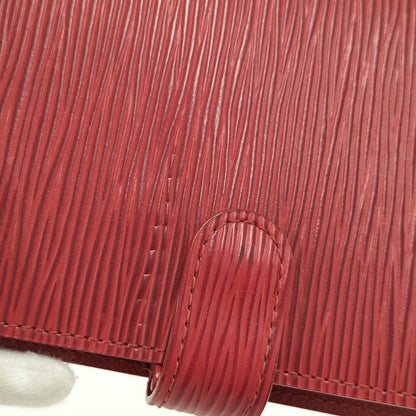 Louis Vuitton Agenda PM Notebook Cover Epi Castilian Red — view 6