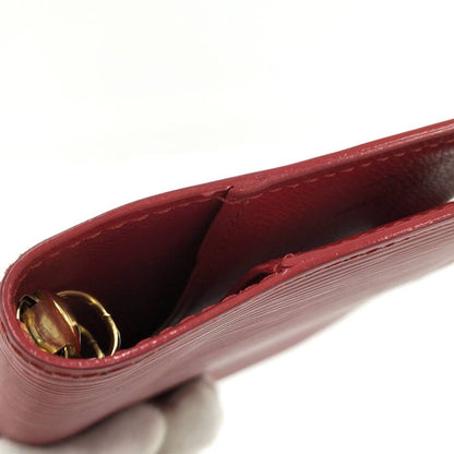 Louis Vuitton Agenda PM Notebook Cover Epi Castilian Red — view 5