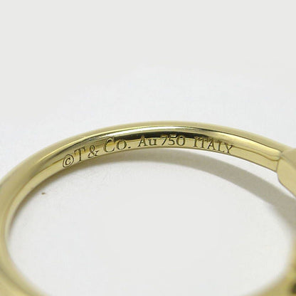 Tiffany & Co T Wire Ring 18k Yellow Gold Diamond — view 6