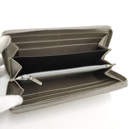 Gucci Zip Around Wallet GG Supreme Coating Silver — view 2