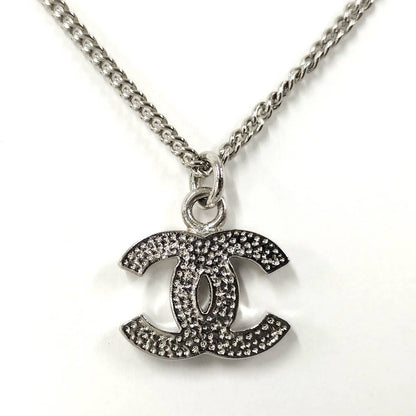 Chanel CC Logo Line Stone Necklace — view 2