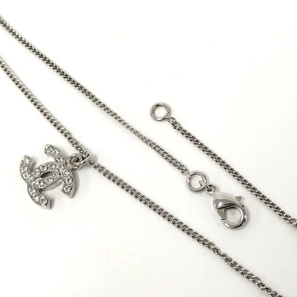 Chanel CC Logo Line Stone Necklace — view 4