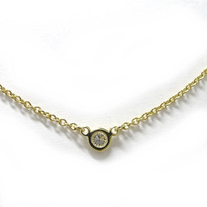 Tiffany & Co Necklace by the Yard 18k Yellow Gold Diamond — view 2