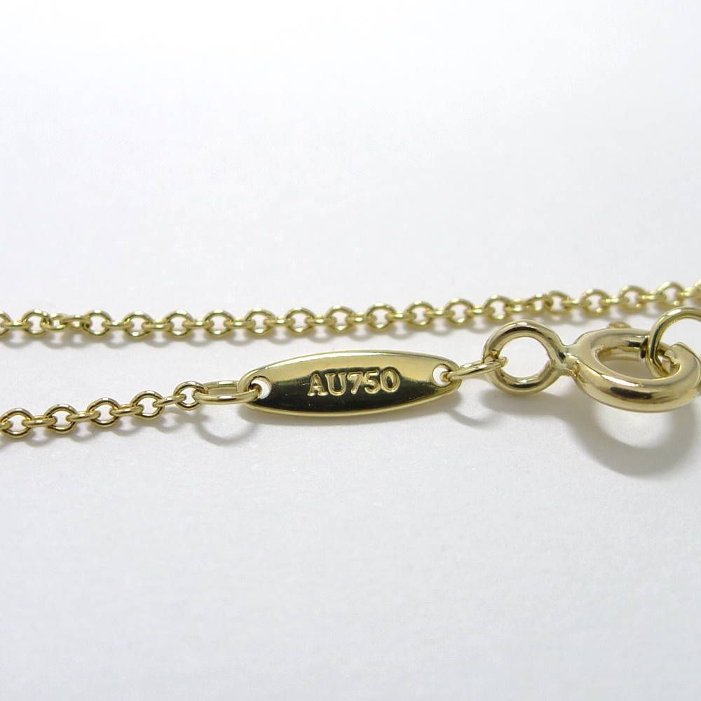 Tiffany & Co Necklace by the Yard 18k Yellow Gold Diamond — view 5