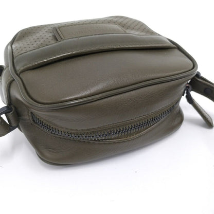 Bottega Veneta Shoulder Bag Leggero Leather Khaki — view 6