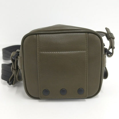 Bottega Veneta Shoulder Bag Leggero Leather Khaki — view 2