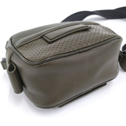 Bottega Veneta Shoulder Bag Leggero Leather Khaki — view 4
