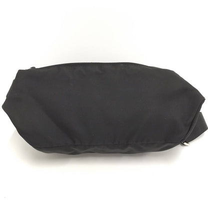 Prada Shoulder Bag Triangle Plate Nylon Black — view 2