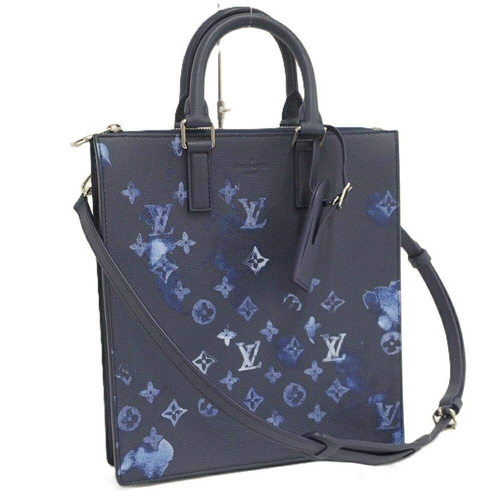 Louis Vuitton Sac Plat Messenger Monogram Water Shoulder Bag