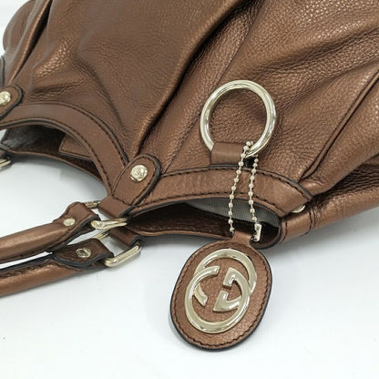 Gucci Ski Handbag Leather Blanc — view 5