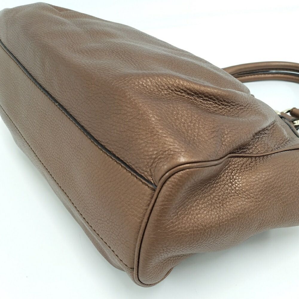 Gucci Ski Handbag Leather Blanc — view 3