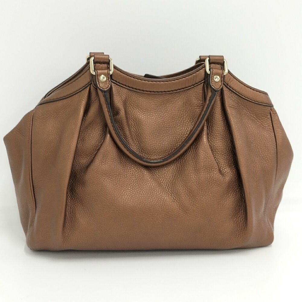 Gucci Ski Handbag Leather Blanc — view 2