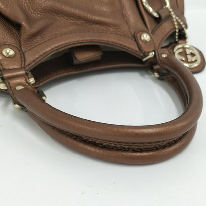 Gucci Ski Handbag Leather Blanc — view 6