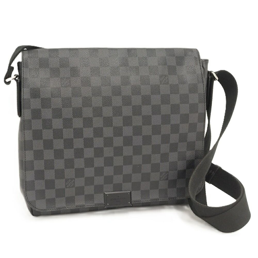 Louis Vuitton District MM Damier Graphite Shoulder Bag
