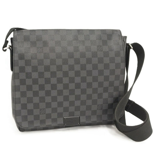 Louis Vuitton District MM Damier Graphite Shoulder Bag