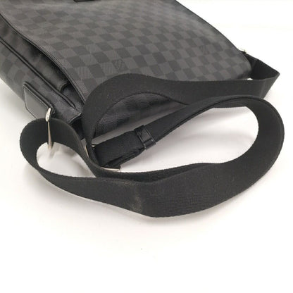 Louis Vuitton District MM Damier Graphite Shoulder Bag — view 6