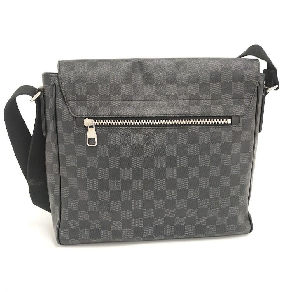 Louis Vuitton District MM Damier Graphite Shoulder Bag — view 2