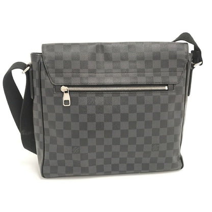 Louis Vuitton District MM Damier Graphite Shoulder Bag — view 2