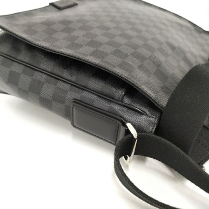 Louis Vuitton District MM Damier Graphite Shoulder Bag — view 7