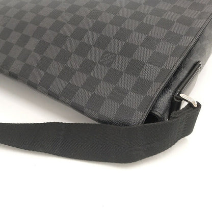 Louis Vuitton District MM Damier Graphite Shoulder Bag — view 5