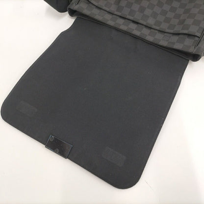 Louis Vuitton District MM Damier Graphite Shoulder Bag — view 8