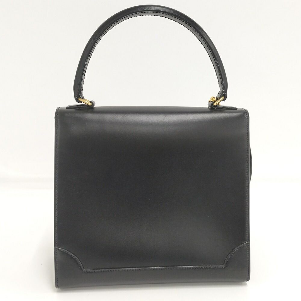 Celine Logo Ring Bag Leather Black — view 2